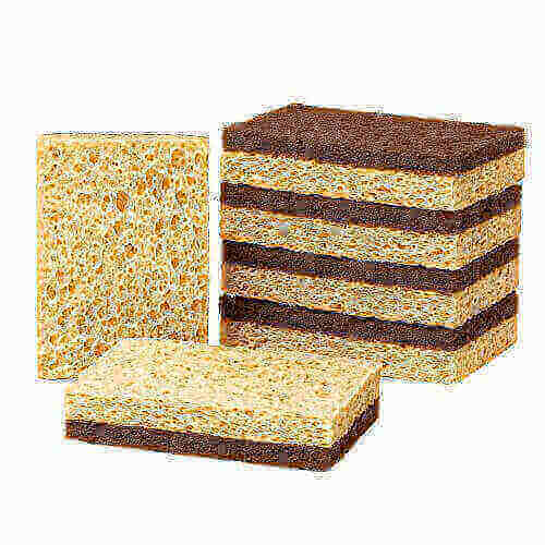 PANYEE Natural Eco-Friendly Compostable Cleaning Sponges