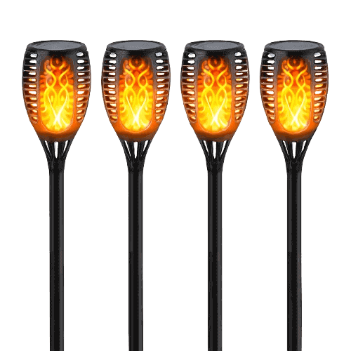 XERGY Solar Lights Outdoor Waterproof Dancing Fire Torch