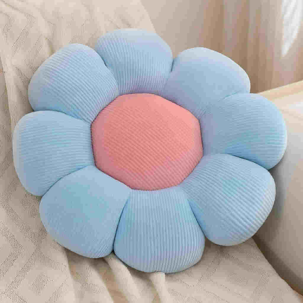 HOKIPO Flower Throw Pillow