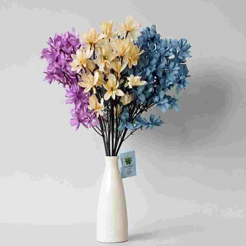 Blooming Floret Artificial Magnolia Kobus Flower Bunch