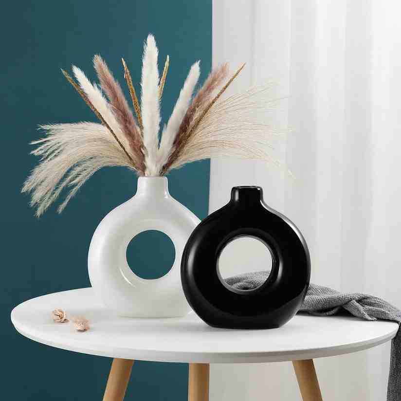 SPHINX Ceramic Donut Vase